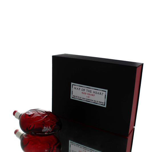 Map of the Heart Red Heart V 3 For Woman