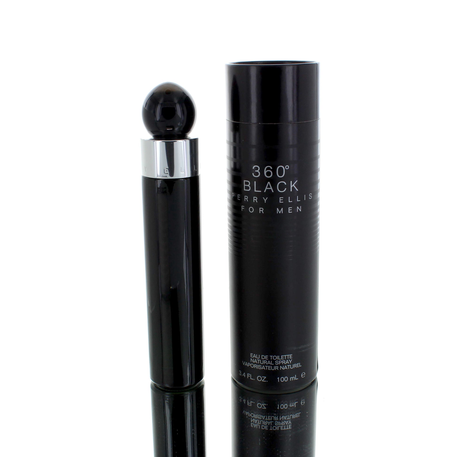 Perry Ellis 360 Black For Man Eau De Toilette Perfume Boxed
