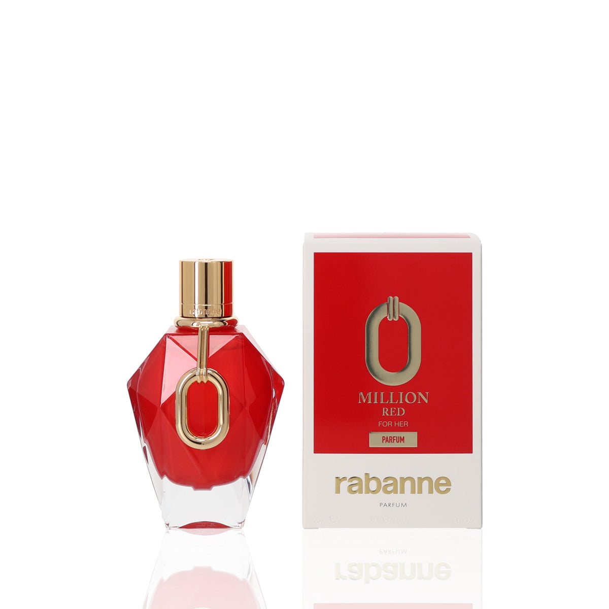 Rabanne Million Red Parfum Fragrance Boxed