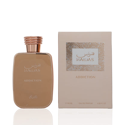 Rasasi Hawas Addiction Eau De Parfum Fragrance Boxed