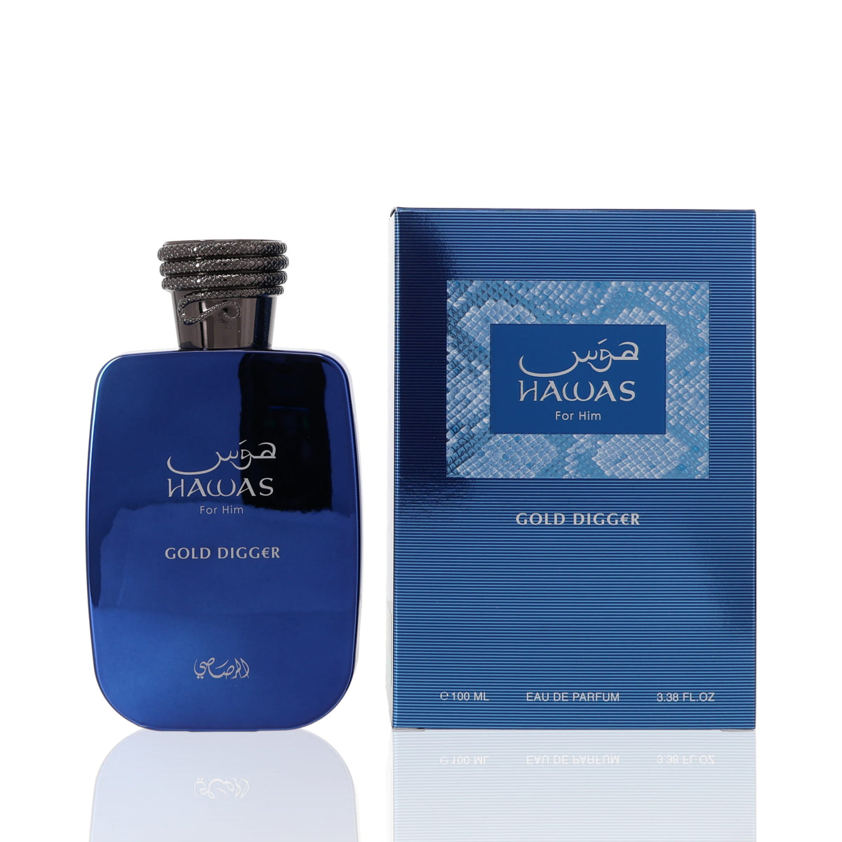 Rasasi Hawas Gold Digger Eau De Parfum Fragrance Boxed