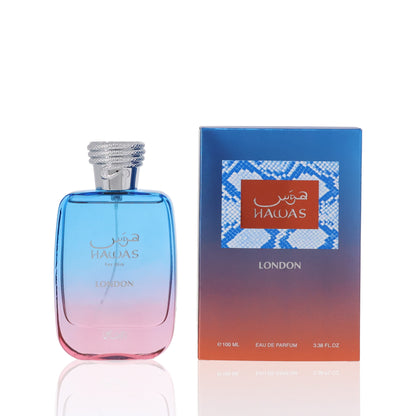 Rasasi Hawas London Eau De Parfum Fragrance Boxed