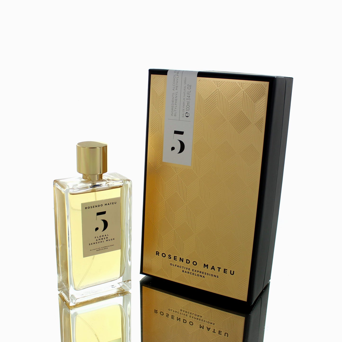 Rosendo Mateu No 5 Floral Amber Sensual Musk For Man/Woman Eau De Parfum Perfume Tester