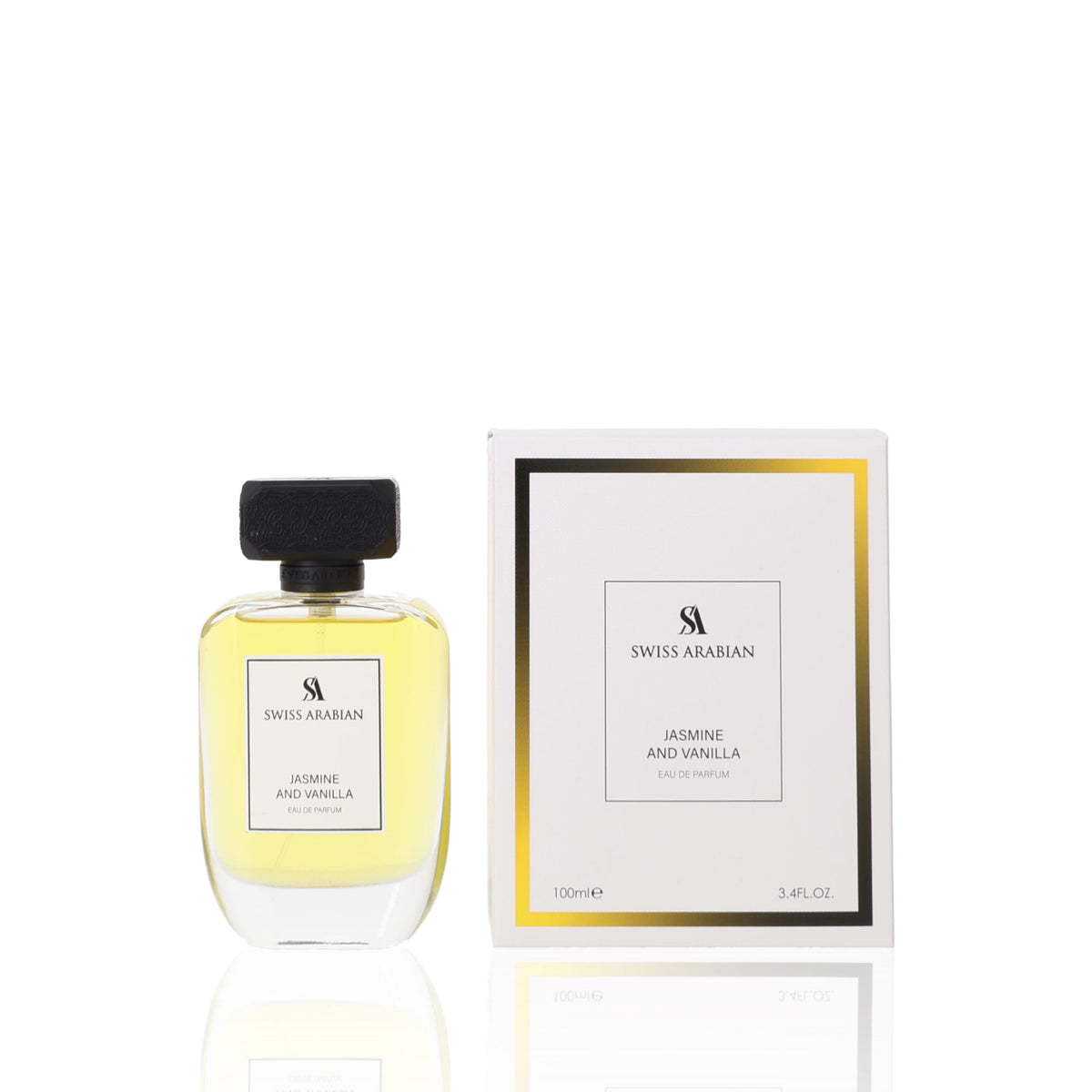 Swiss Arabian Jasmine and Vanilla Eau De Parfum Fragrance Boxed
