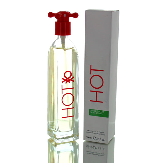 Benetton Hot For Woman Eau De Toilette Perfume Boxed