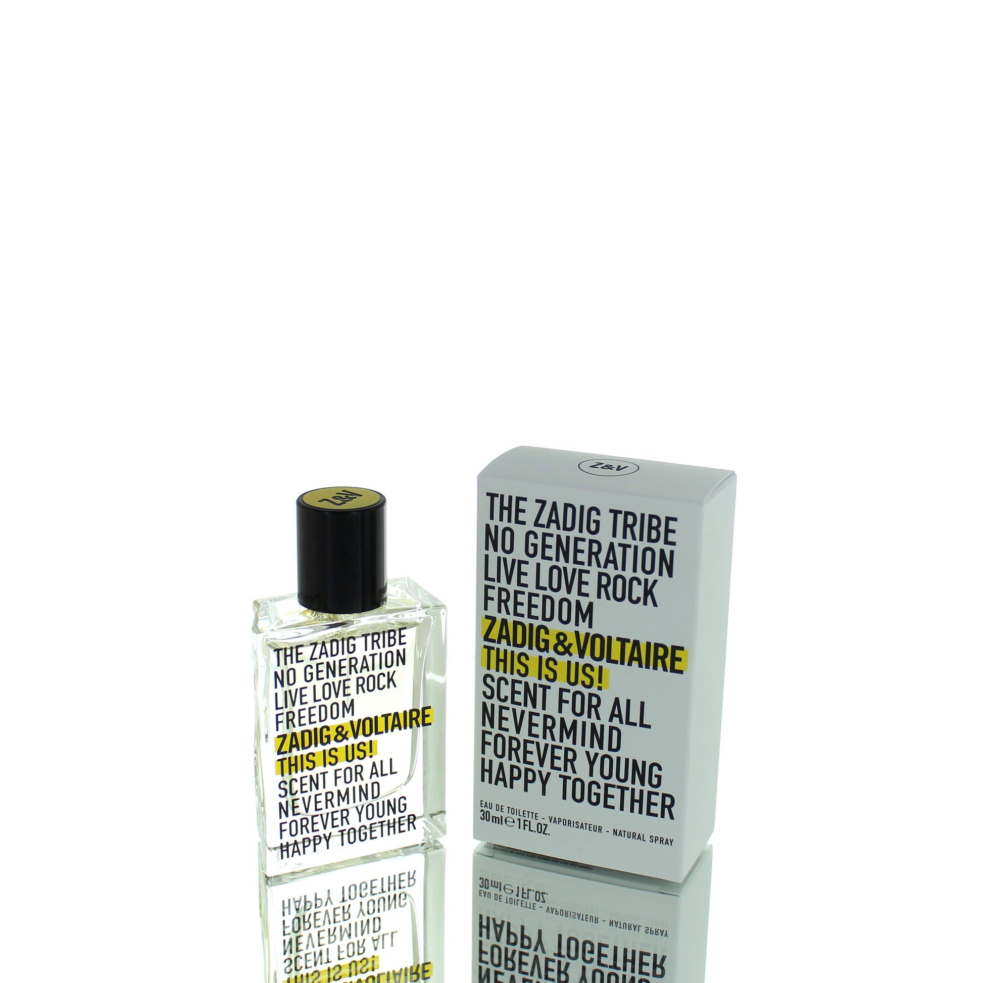 Zadig & Voltaire This Is Us For Man/Woman Eau De Toilette Perfume Boxed
