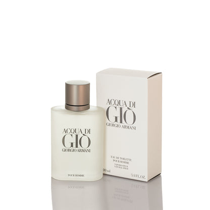 Giorgio Armani Acqua Di Gio For Man After Shave Perfume Boxed