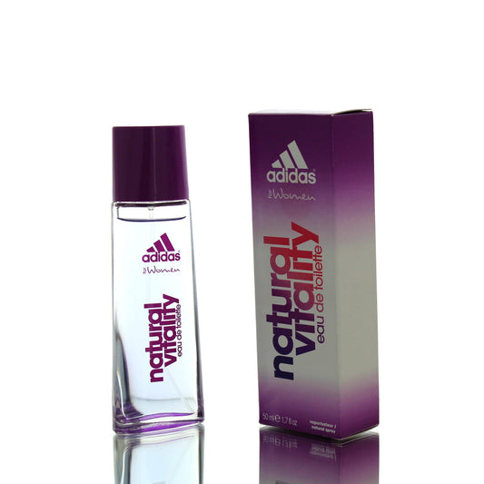 Adidas Natural Vitality For Woman Eau De Toilette Perfume Boxed