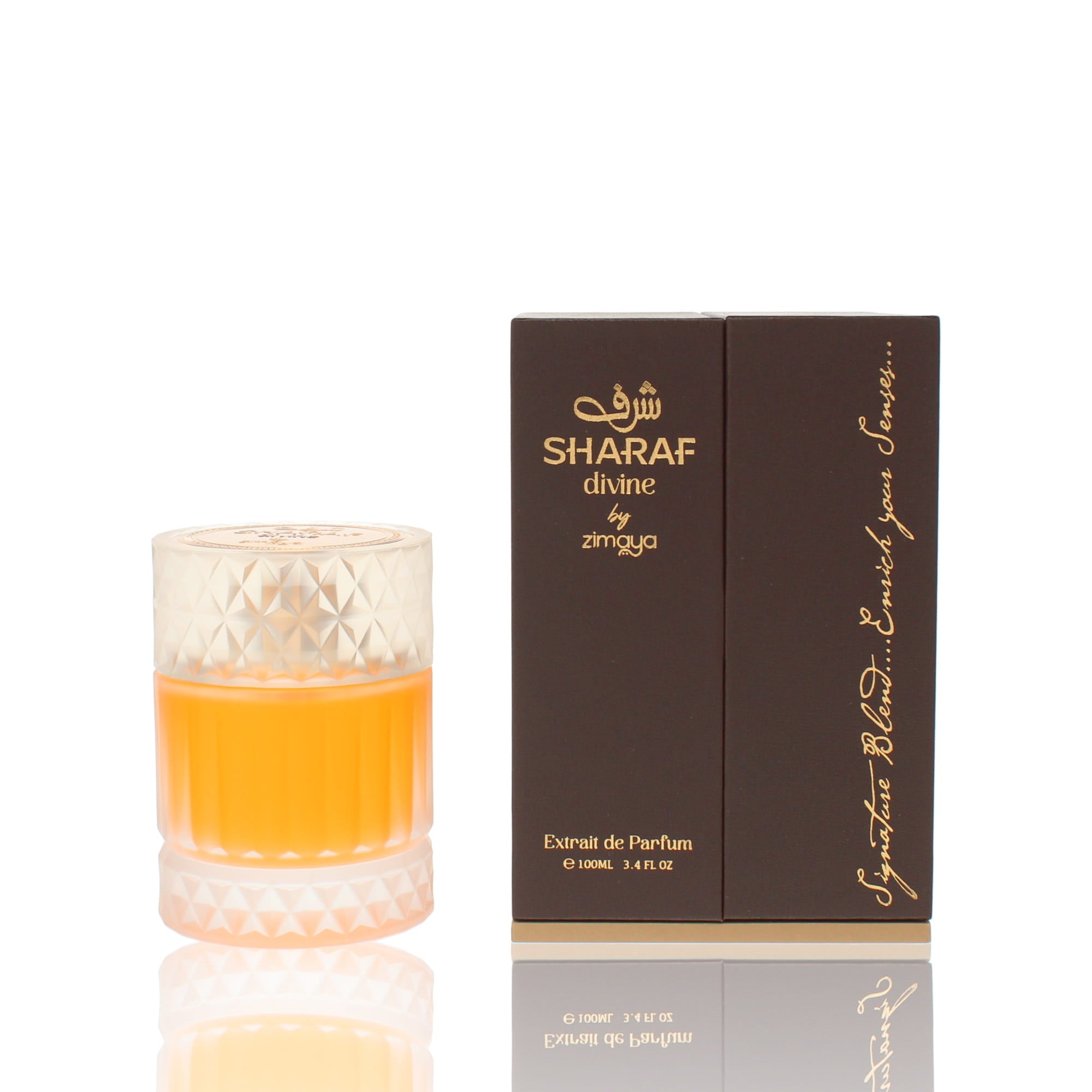 残り9割以上  MF EAU DE PARFUM 100ml Afnan Zimaya Sharaf Divine Oriental Vanilla Fragrance – FragFlex