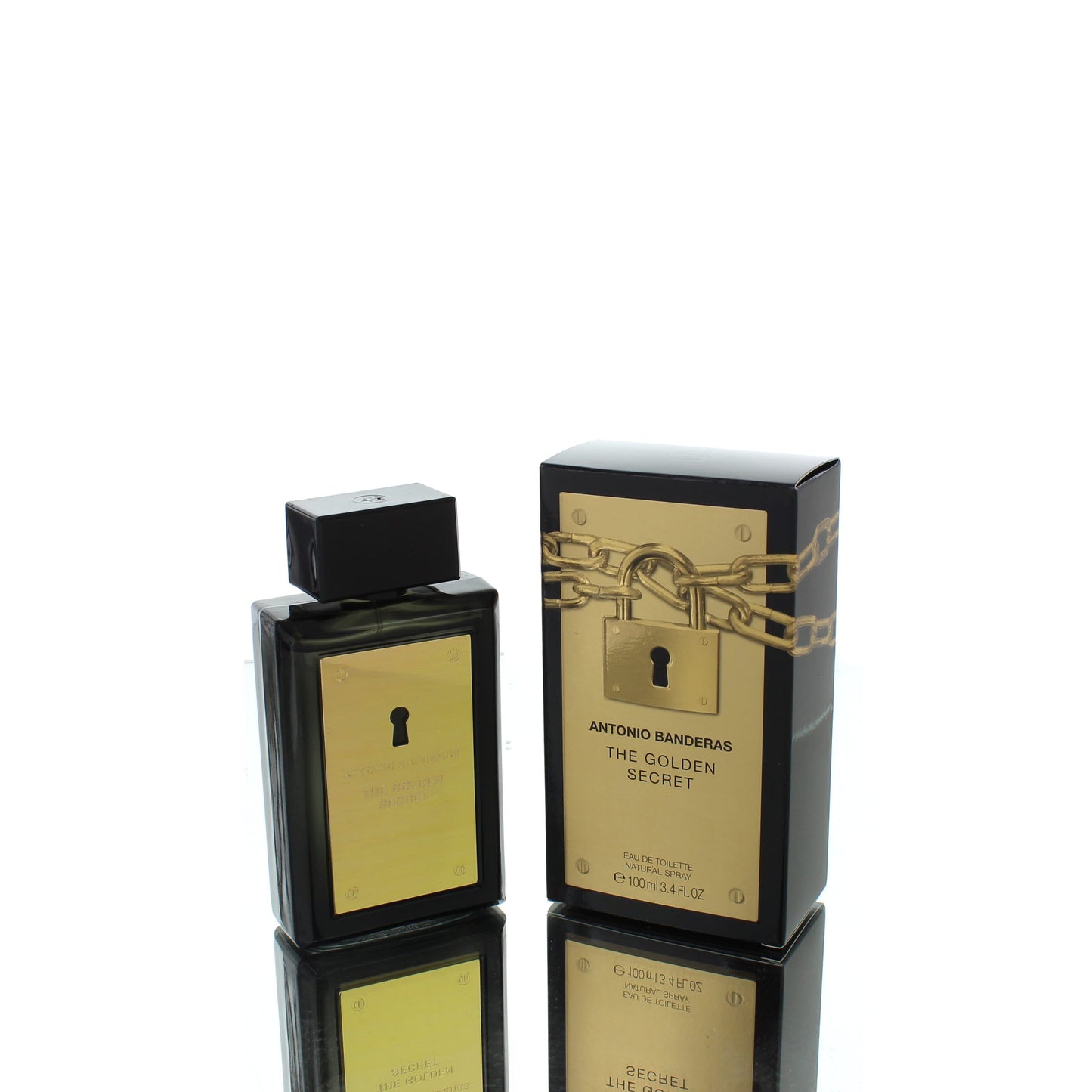 Antonio Banderas The Golden Secret For Man Eau De Toilette Perfume Boxed