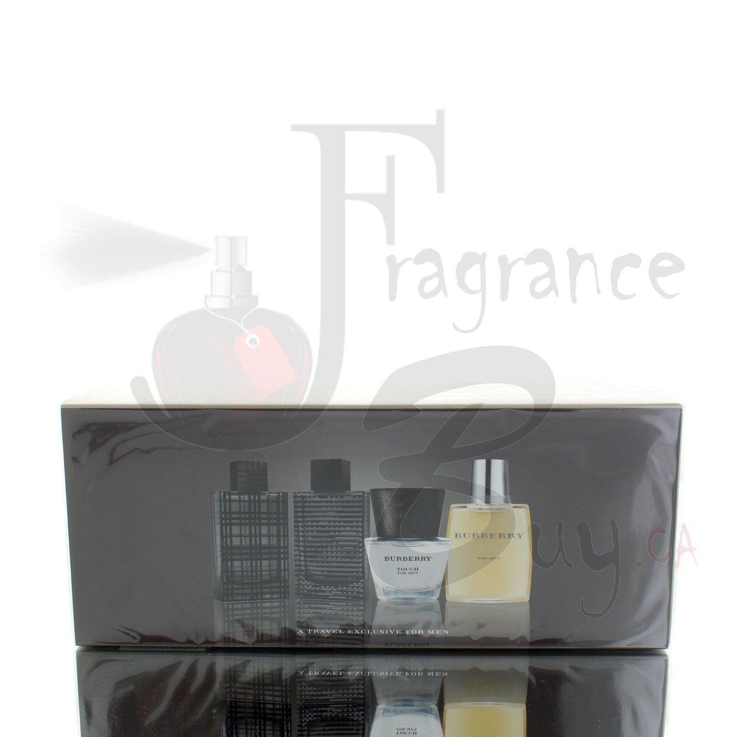 Buy Burberry Miniature Pack For Man perfume and cologne online  at the lowest price. Fragrancebuy is your source for authentic niche fragrances at wholesale prices in Canada. Buy real perfume online at the best price. Shop deals and buy legit fragrance at wholesale price in Canada