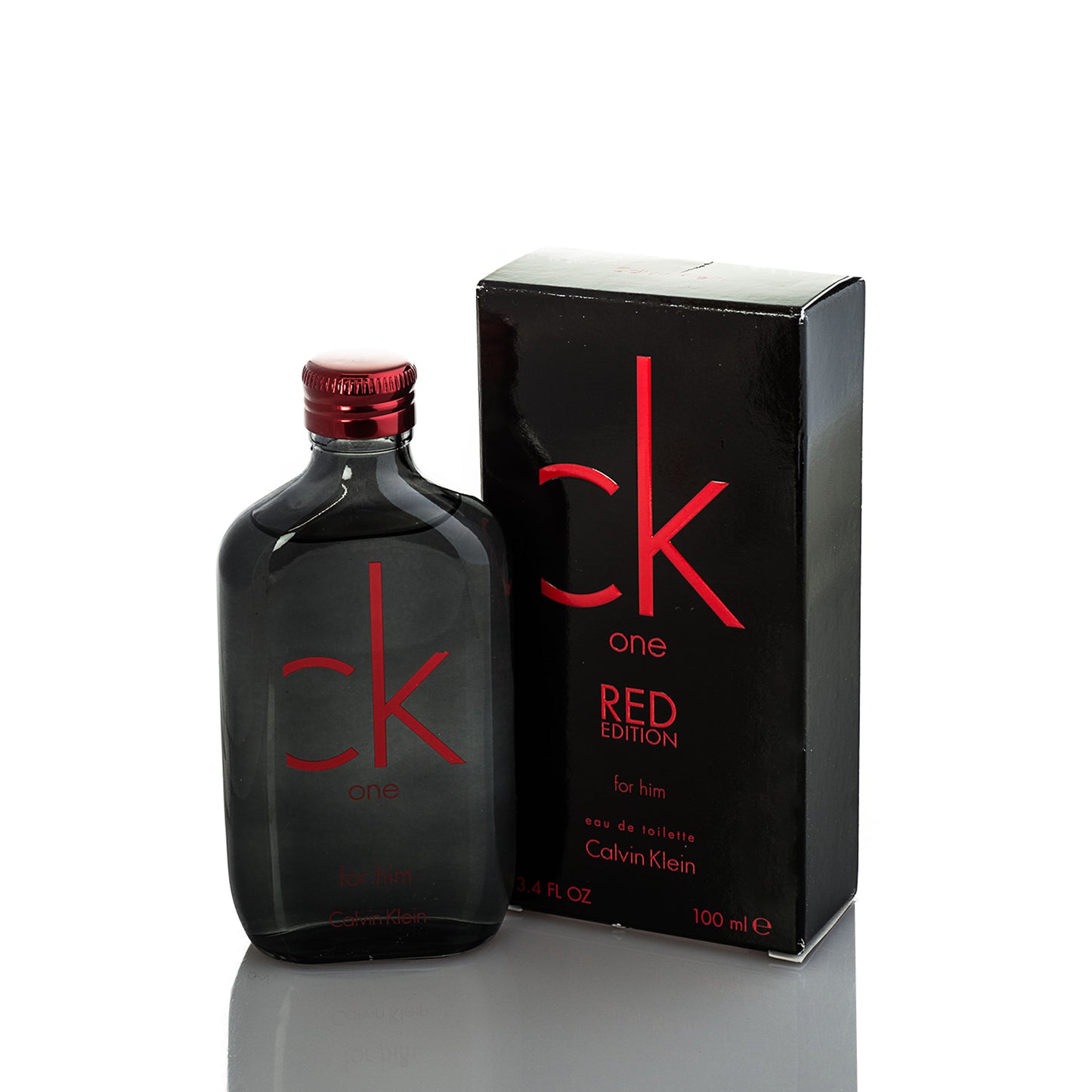 Ck One Red For Man Eau De Toilette Perfume Boxed
