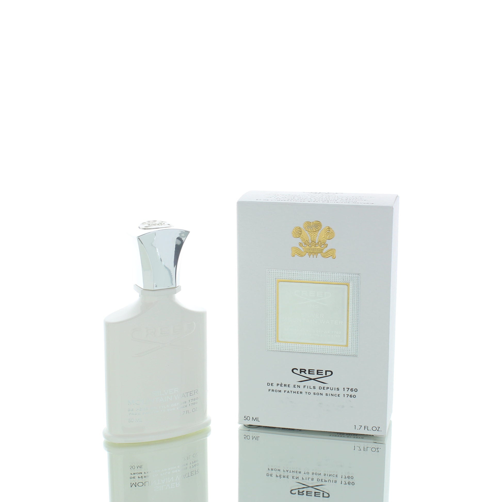 Creed Silver Mountain Water For Man Eau De Parfum Perfume Boxed