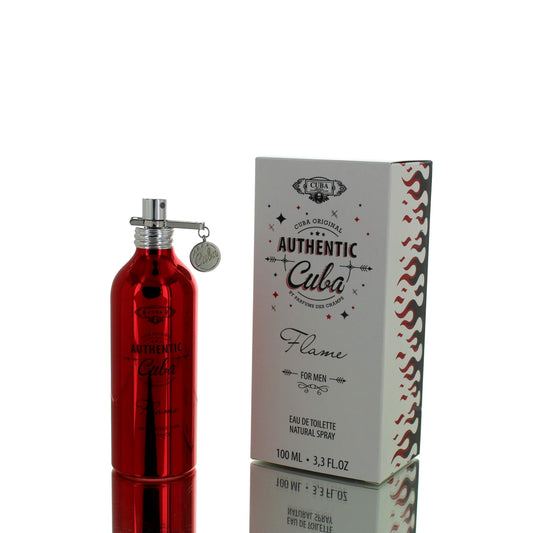 Cuba Authentic Flame (Le Beau Twist) For Man Eau De Toilette Perfume Tester