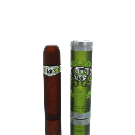 Cuba Green For Man Eau De Toilette Perfume Boxed