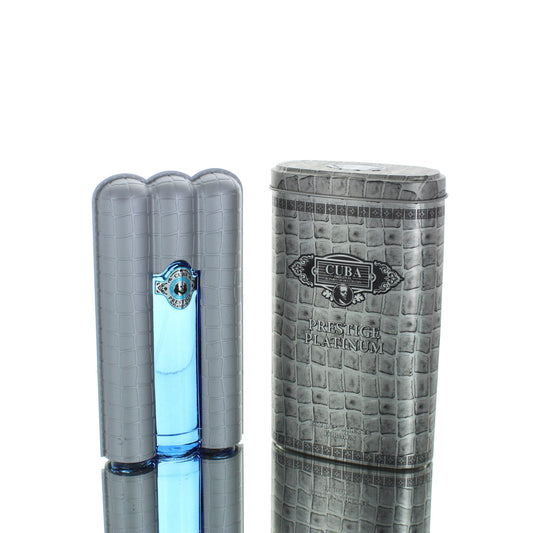 Cuba Prestige Platinum For Man Eau De Toilette Perfume Boxed