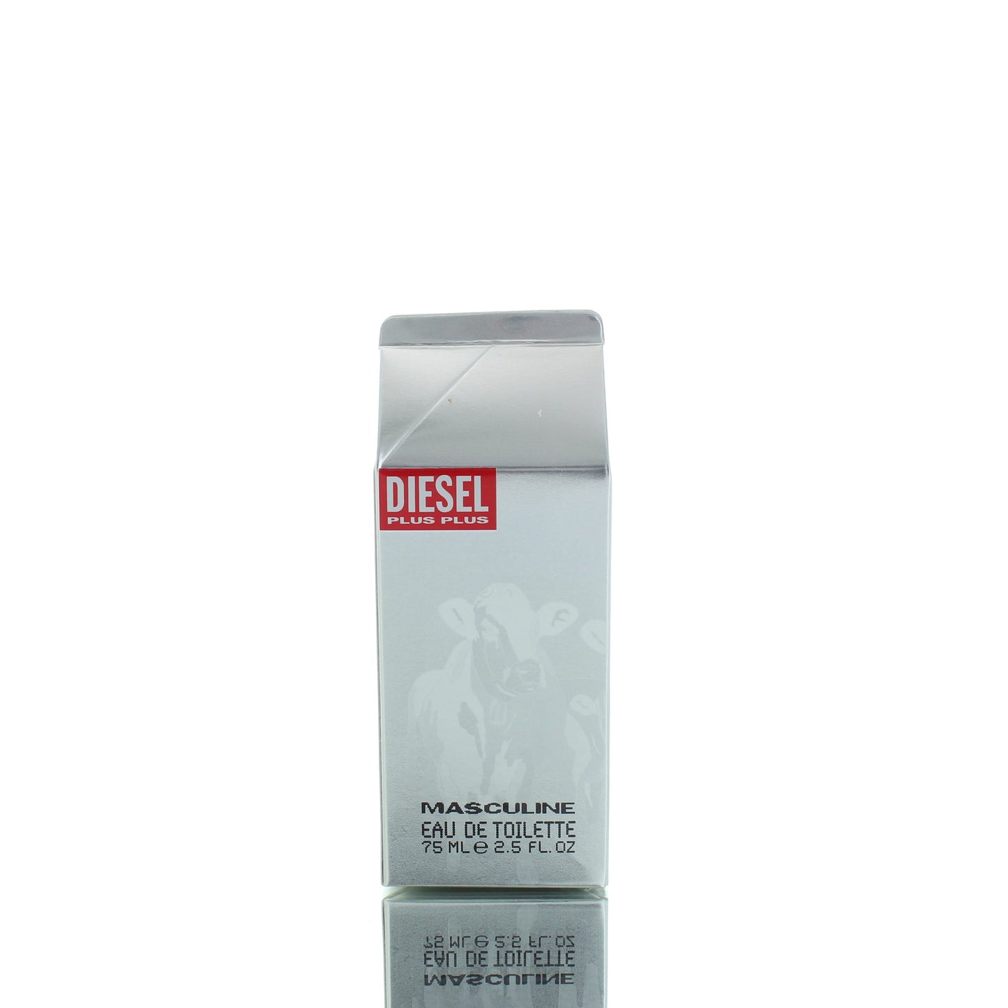 Diesel Plus Plus (Milk Carton, White) Eau De Toilette Fragrance Boxed