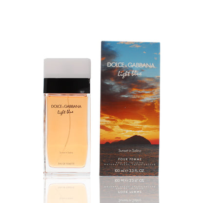 Dolce & Gabbana Light Blue Sunset In Salina Eau De Toilette Fragrance Boxed