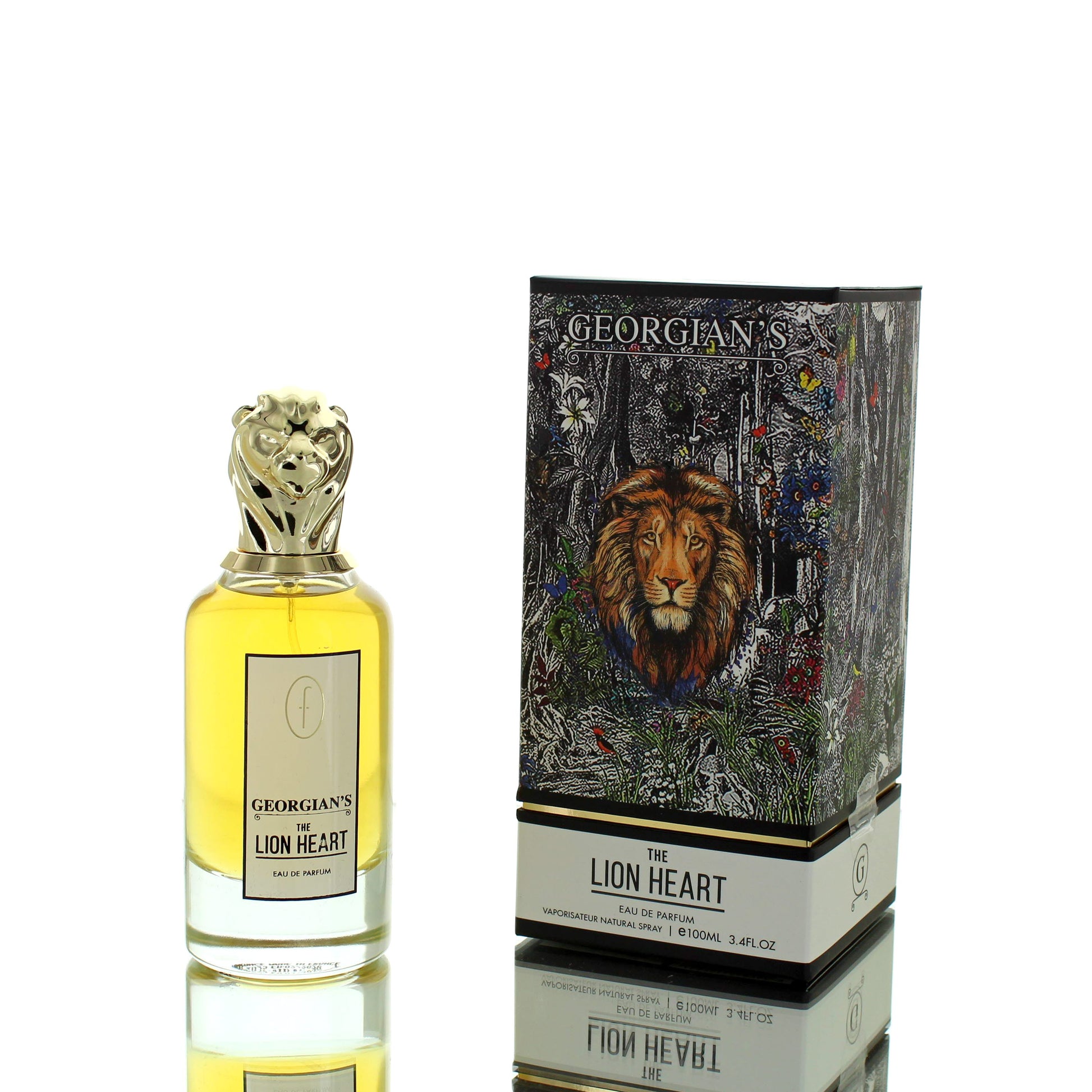 Flavia Georgian's The Lion Heart For Man Eau De Parfum Perfume Boxed