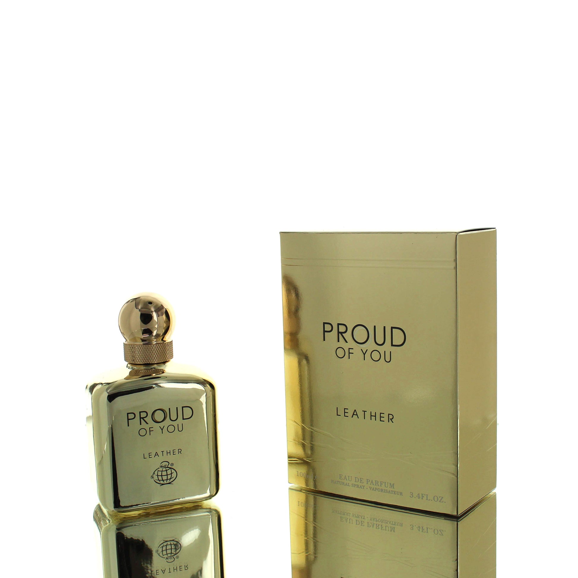 Fragrance World Proud of You Leather For Man Eau De Parfum Perfume Boxed