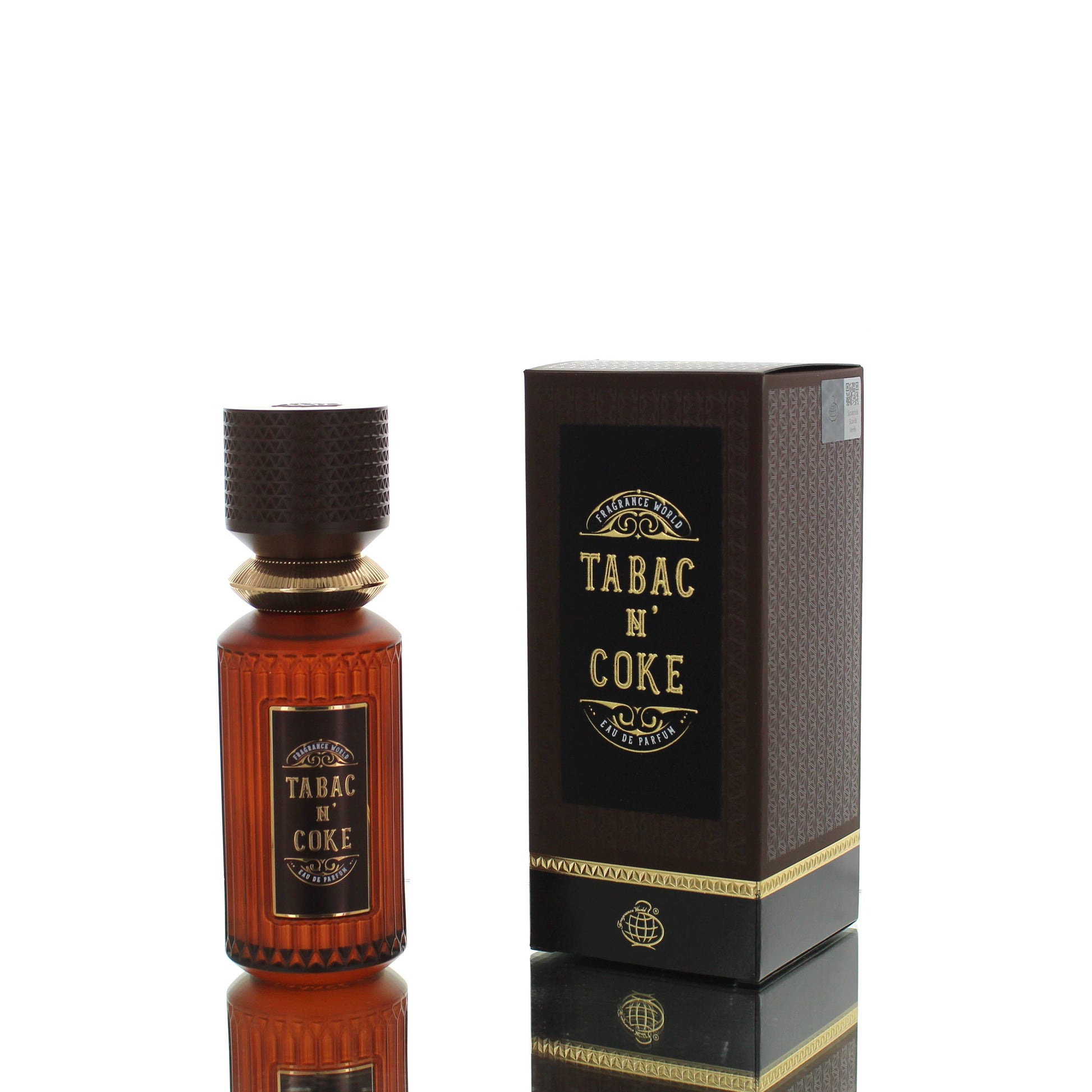 best tobacco cologne Fragrance World Tabac N’ Coke Eau de Parfum – For Men & Women