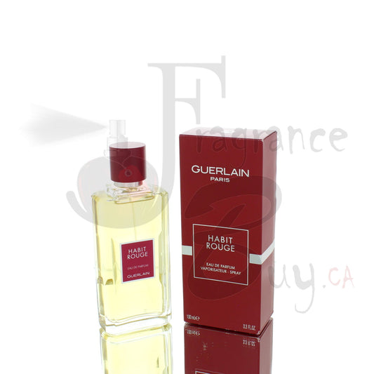 Buy Guerlain Habit Rouge Eau de Parfum For Man perfume and cologne online  at the lowest price. Fragrancebuy is your source for authentic niche fragrances at wholesale prices in Canada. Buy real perfume online at the best price. Shop deals and buy legit fragrance at wholesale price in Canada