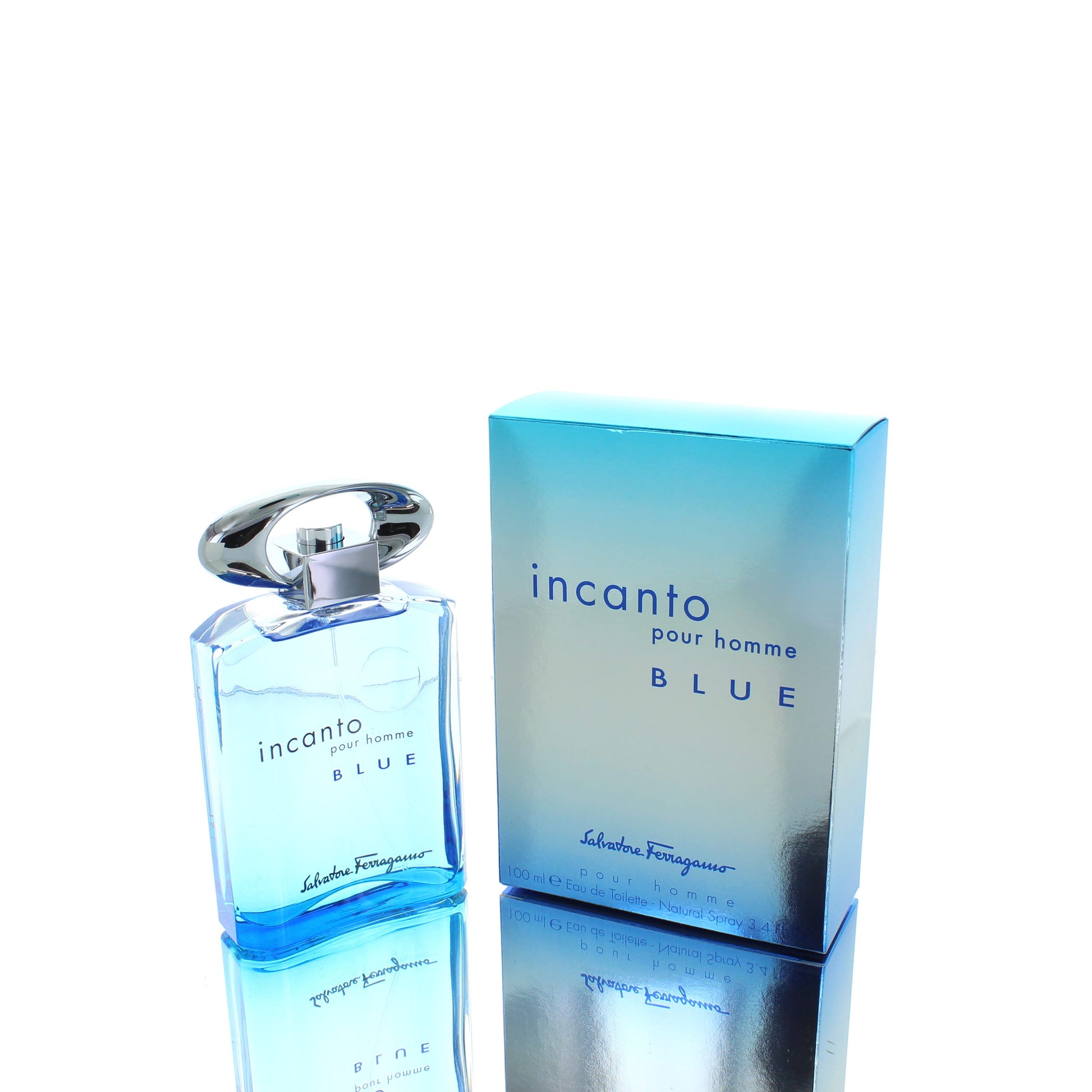 Incanto Blue by Salvatore Ferragamo For Man Eau De Toilette Perfume Boxed