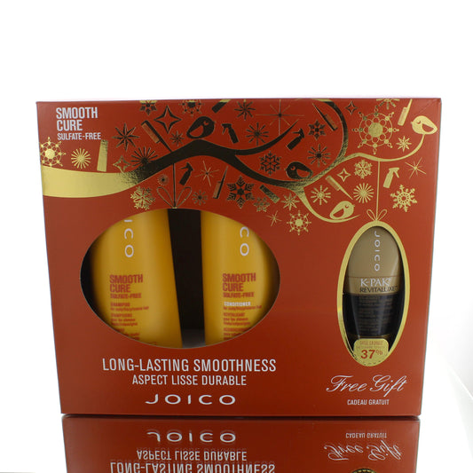 Joico Smooth Cure Sulfate-Free Ultimate Shampoo/Conditioner Kit For Woman