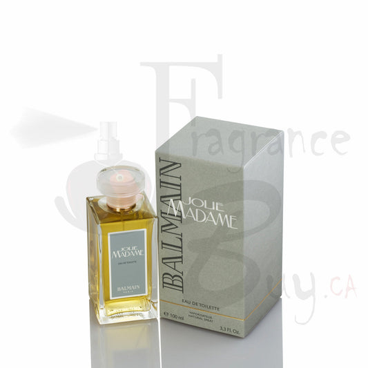Buy Balmain Jolie Madame W 100Ml Boxed Woman Perfume  online in Canada at the lowest price. Fragrancebuy is your source for authentic niche fragrances at wholesale prices in Canada. Buy real perfumes online at the best price