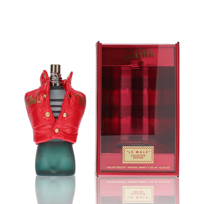 Jean Paul Gaultier Le Male Collector Edition 2022 Red Jacket Eau De Toilette Fragrance Boxed