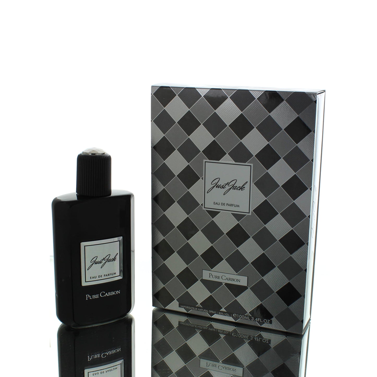 Sterling Just Jack Collection Pure Carbon (Noir Anthracite Twist) For Man Eau De Parfum Perfume Boxed