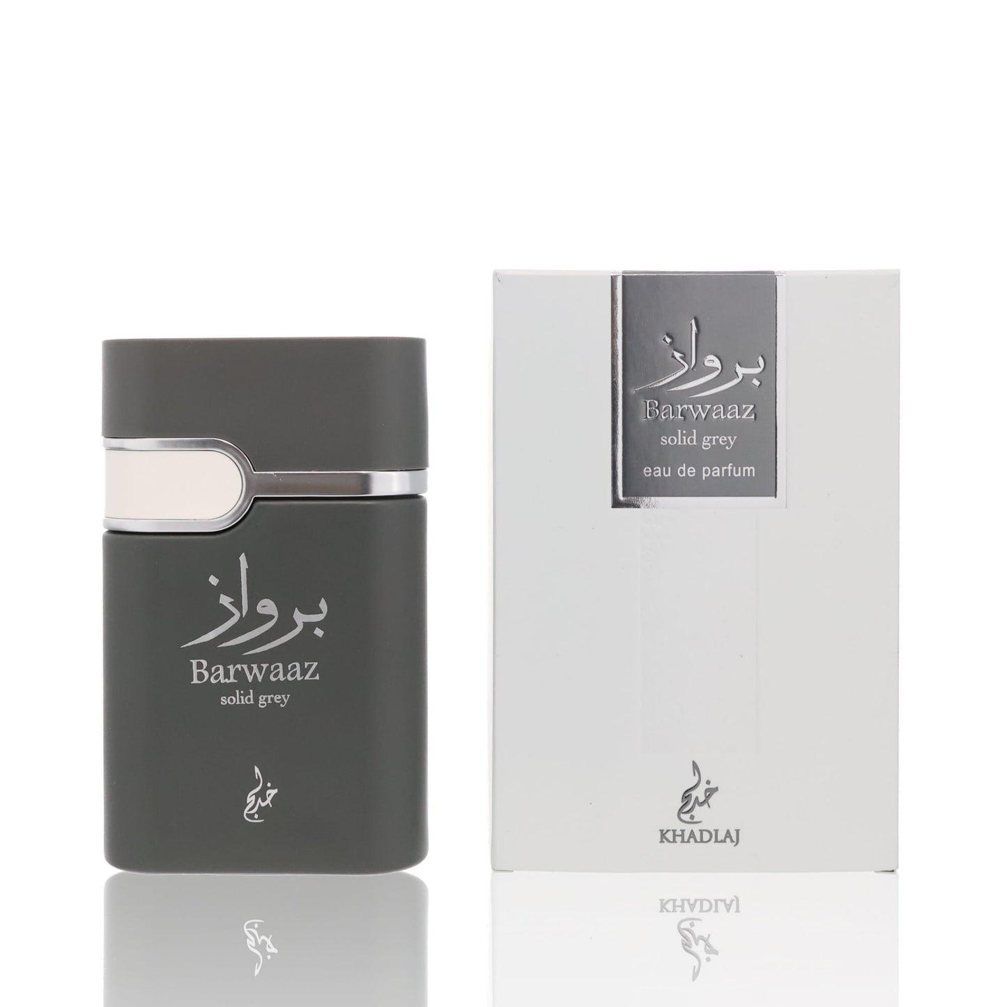 Khadlaj Barwaaz Solid Grey For Man