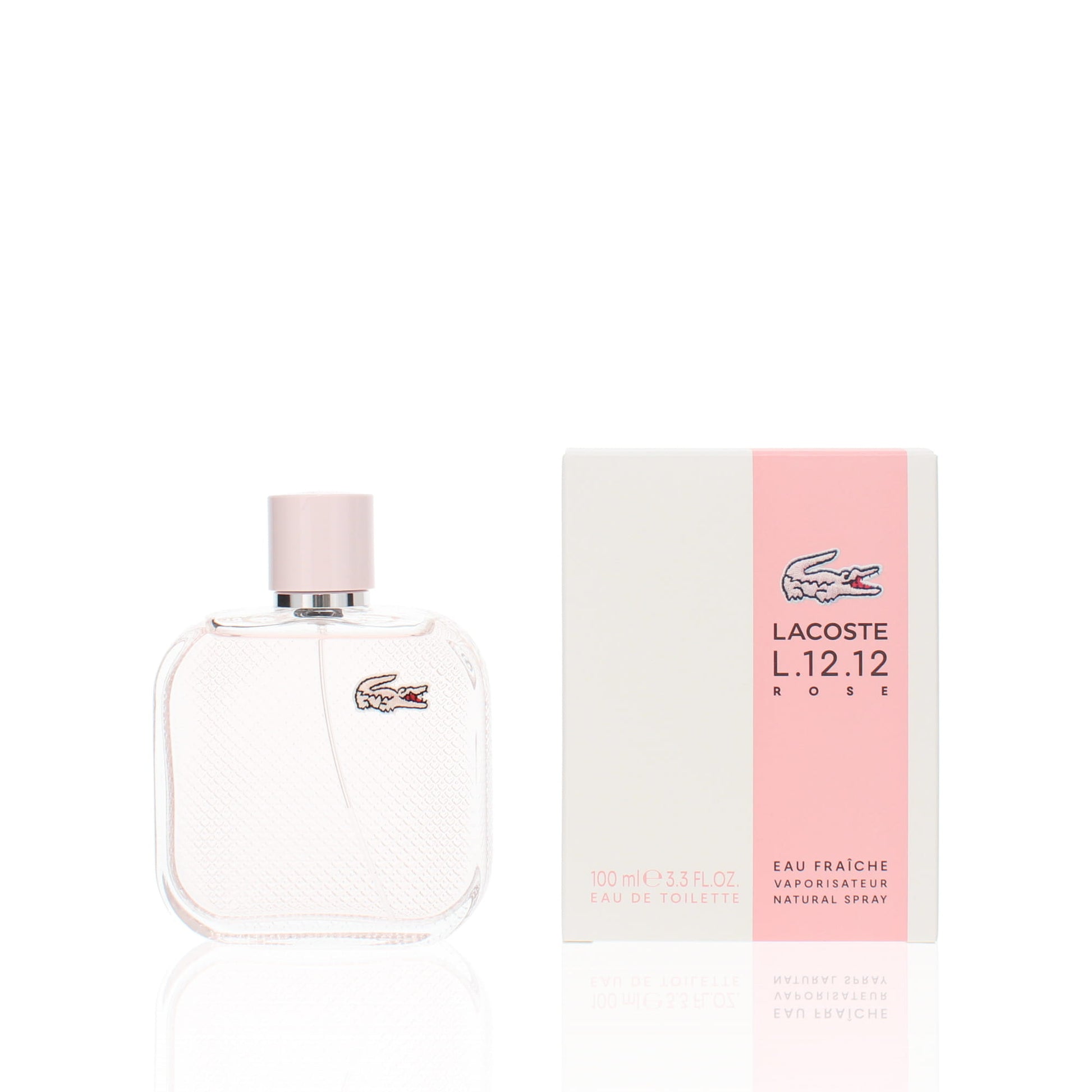 Lacoste L.12.12 Rose Eau De Fraiche Eau De Toilette Fragrance Boxed