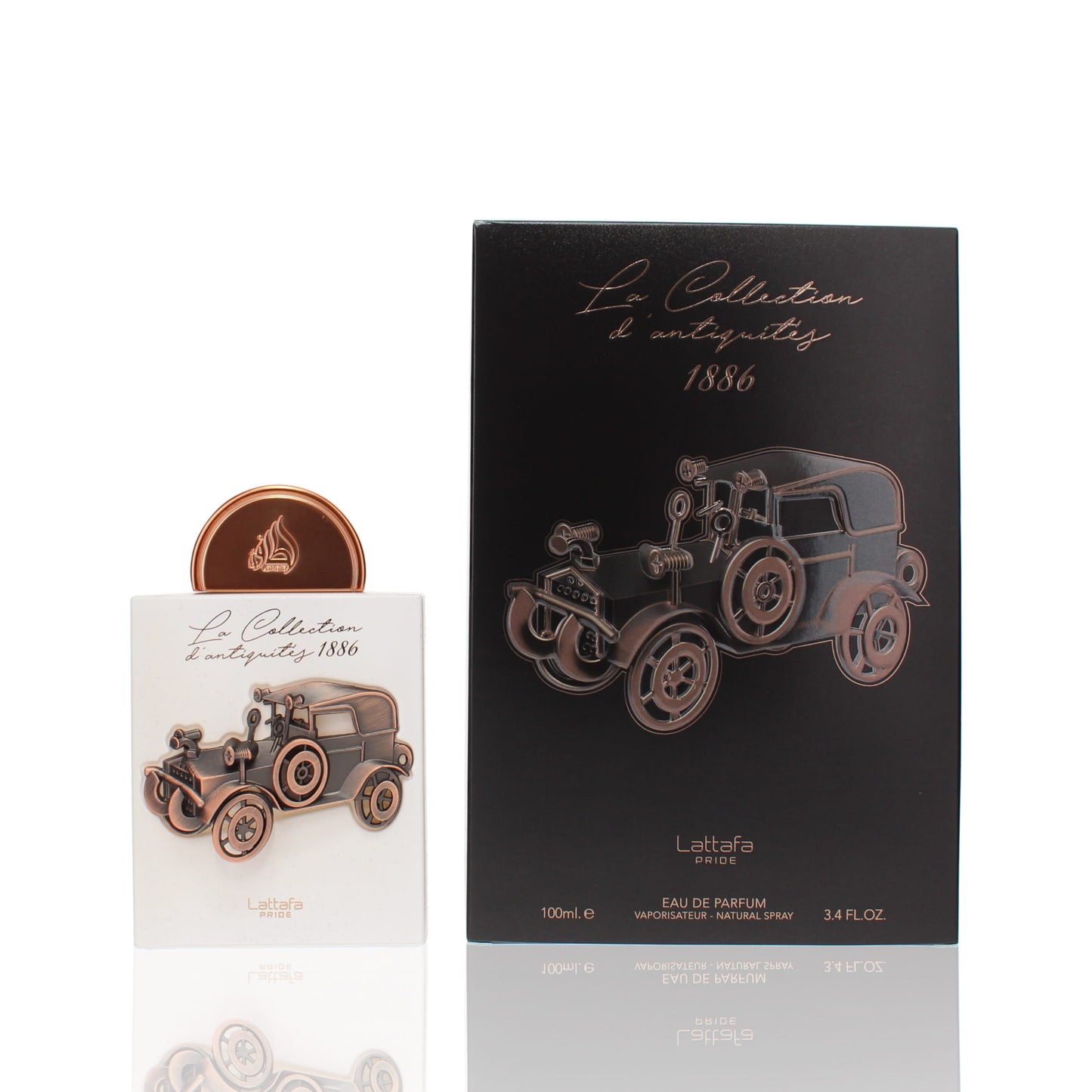 Lattafa Pride La Collection d'antiquites 1886 Eau De Parfum Fragrance Boxed