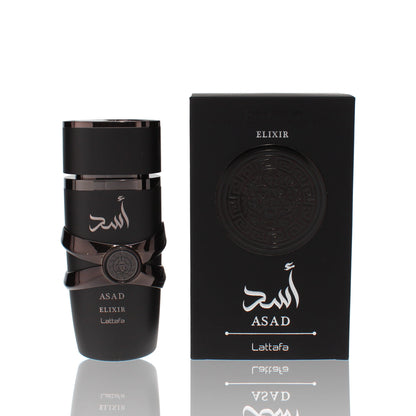Lattafa Asad Elixir Eau De Parfum Fragrance Boxed