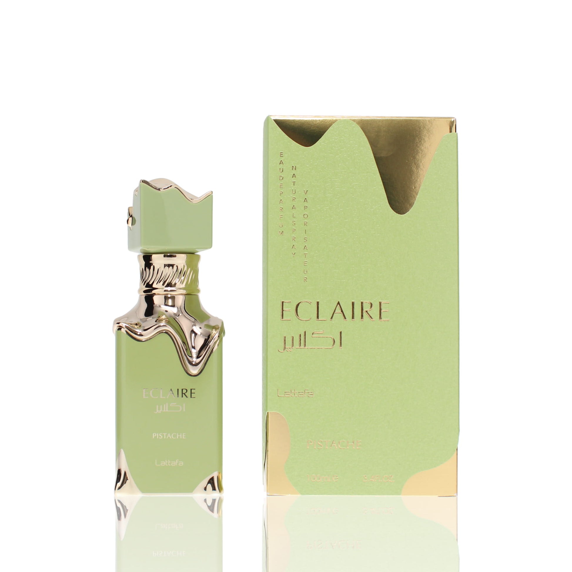Lattafa Eclaire Pistache Eau De Parfum Fragrance Boxed