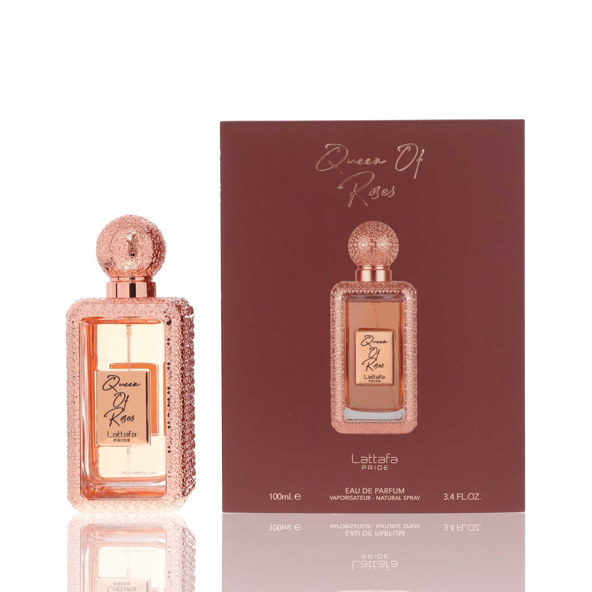Lattafa Pride Queen of Roses Eau De Parfum Fragrance Boxed