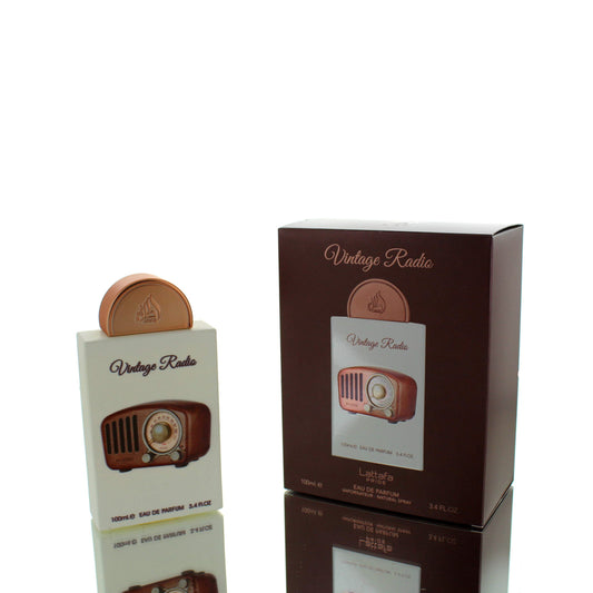 Lattafa Vintage Radio For Man/Woman Eau De Parfum Perfume Boxed