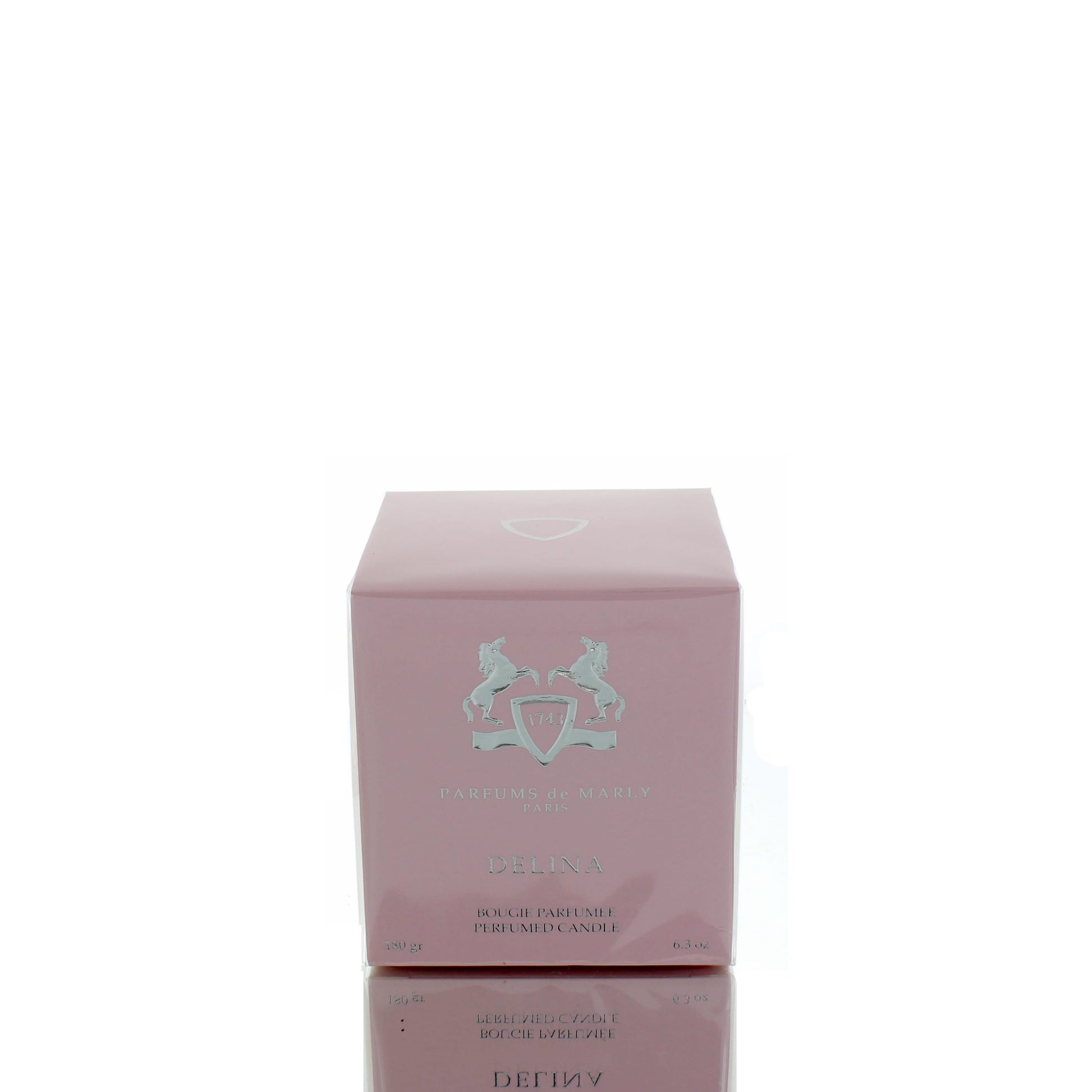 Parfums De Marly Delina 190gr Candle For Woman Candle Perfume Boxed