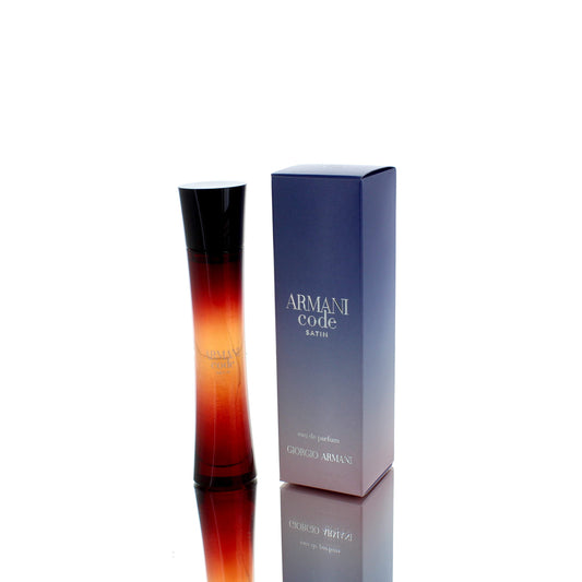 Buy Giorgio Armani Code Satin For Woman perfume and cologne online  at the lowest price. Fragrancebuy is your source for authentic niche fragrances at wholesale prices in Canada. Buy real perfume online at the best price. Shop deals and buy legit fragrance at wholesale price in Canada