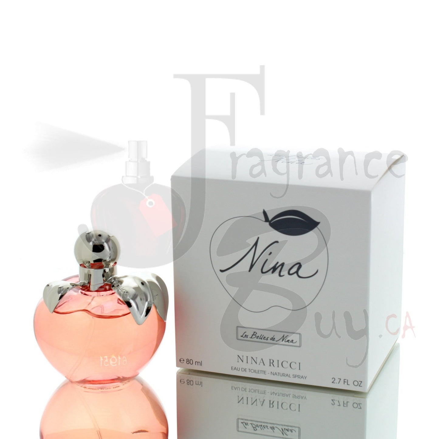 Buy Nina by Nina Ricci (Apple) For Woman perfume and cologne online  at the lowest price. Fragrancebuy is your source for authentic niche fragrances at wholesale prices in Canada. Buy real perfume online at the best price. Shop deals and buy legit fragrance at wholesale price in Canada