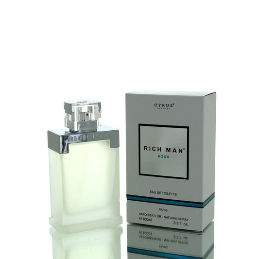 Paris Bleu Parfums Cyrus Rich Man Aqua For Man