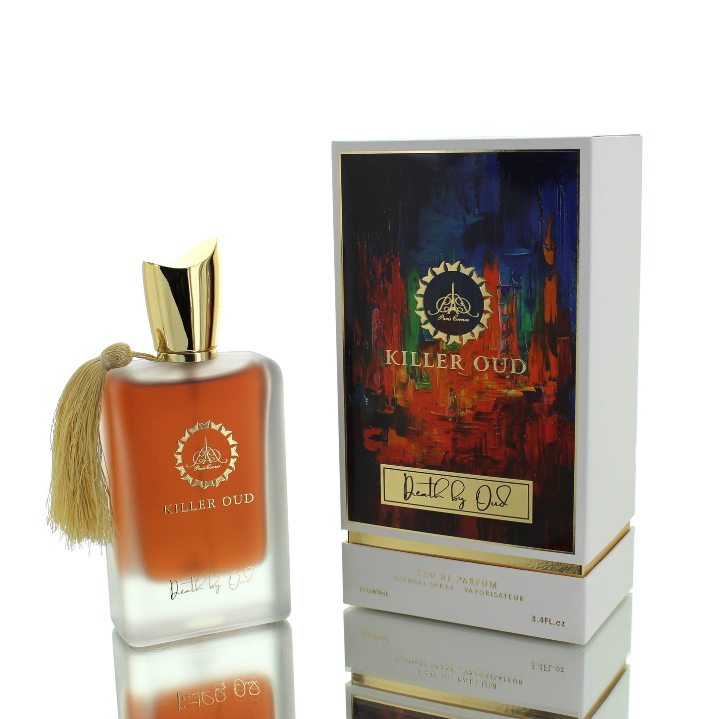Paris Corner Killer Oud Death By Oud For Man Eau De Parfum Perfume Boxed