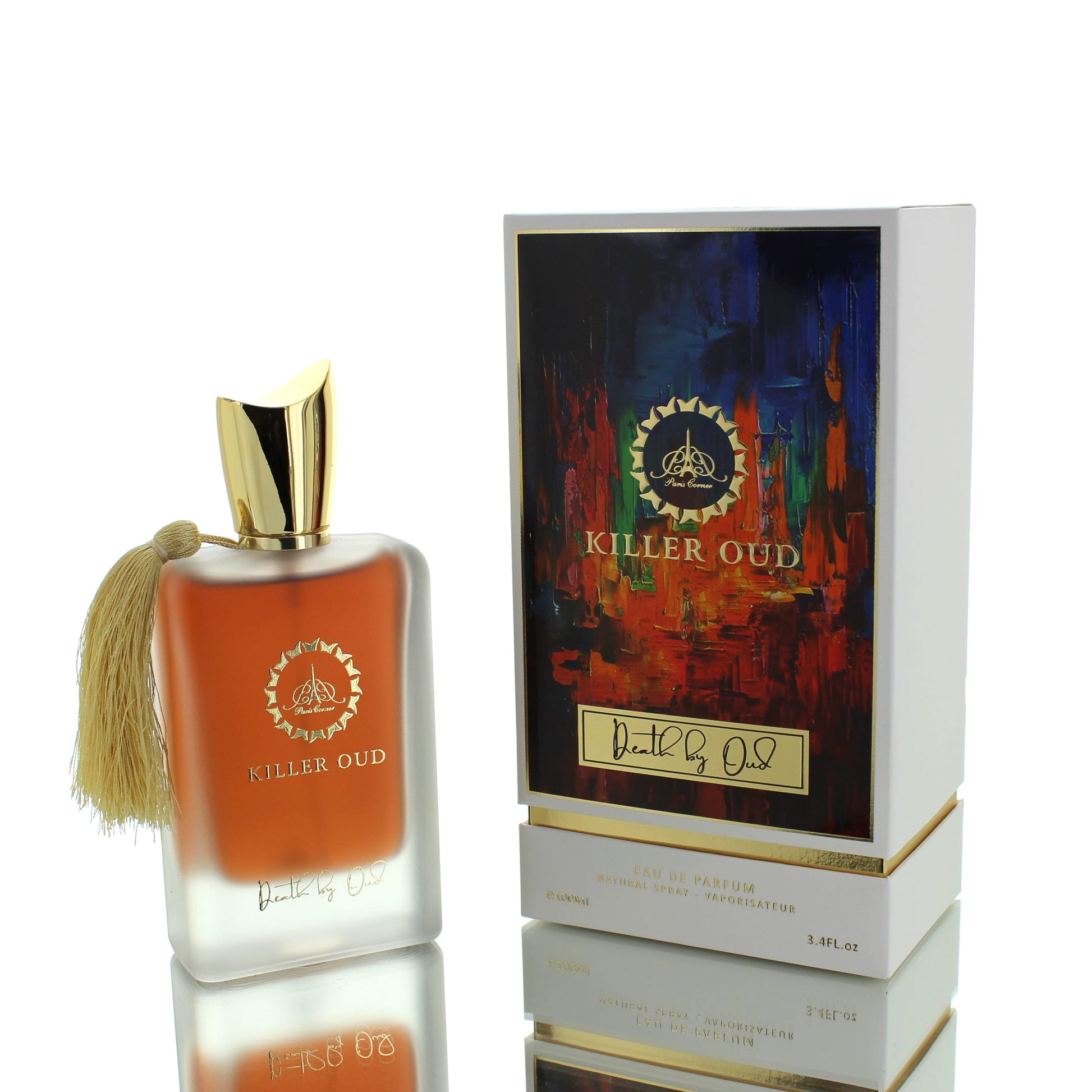 Paris Corner Killer Oud Death By Oud For Man Eau De Parfum Perfume Boxed