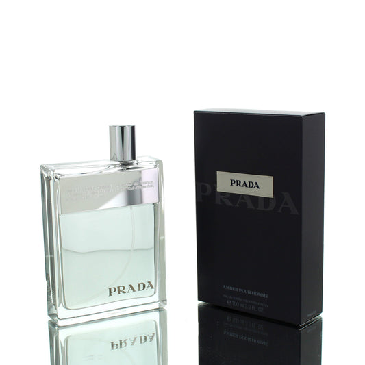 Prada Classic Amber (Blue) Eau De Toilette Fragrance Boxed