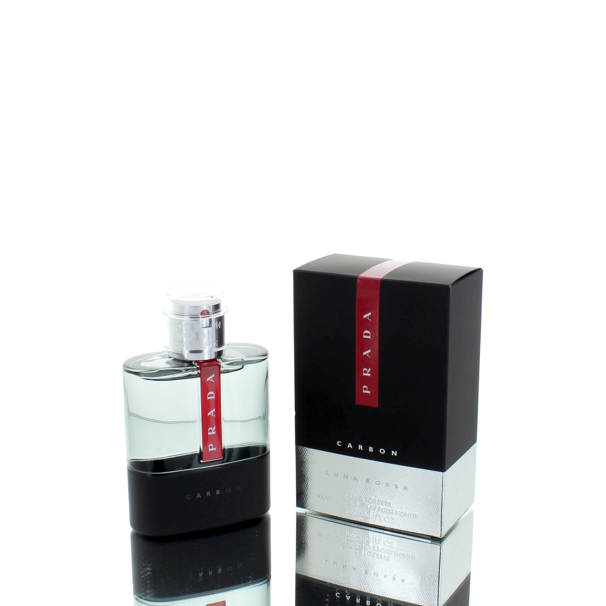 Prada Luna Rossa Carbon For Man Eau De Toilette Perfume Tester