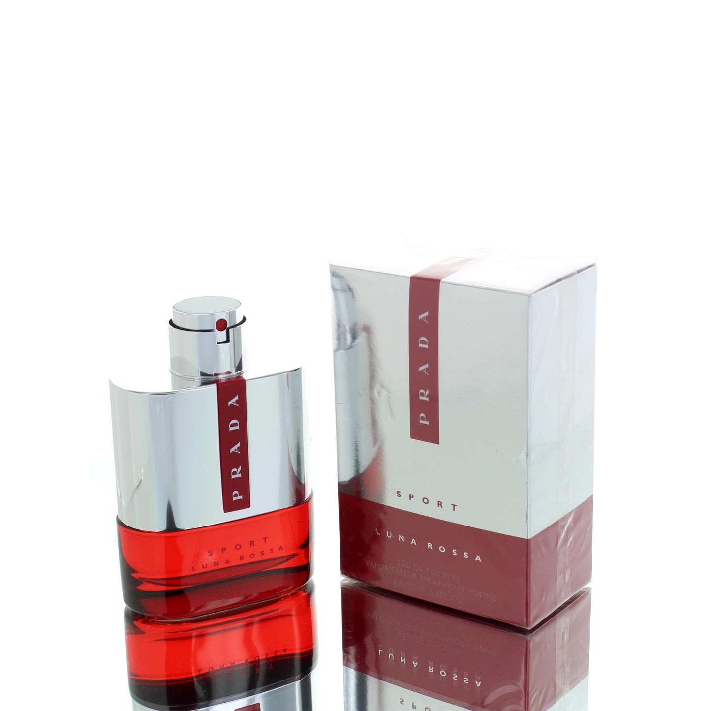 Prada Luna Rossa Sport Eau De Toilette Fragrance Boxed