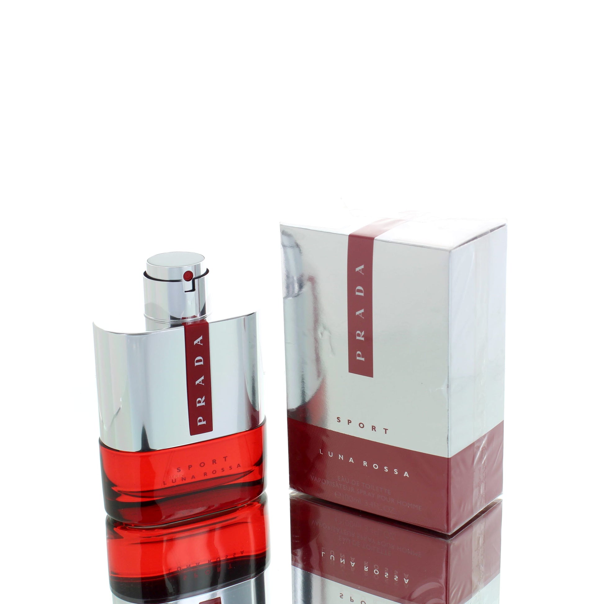 Prada Luna Rossa Sport Eau De Toilette Fragrance Boxed