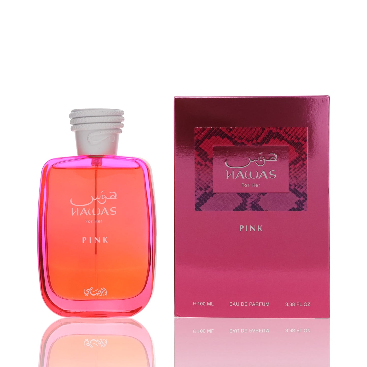 Rasasi Hawas Pink Eau De Parfum Fragrance Boxed