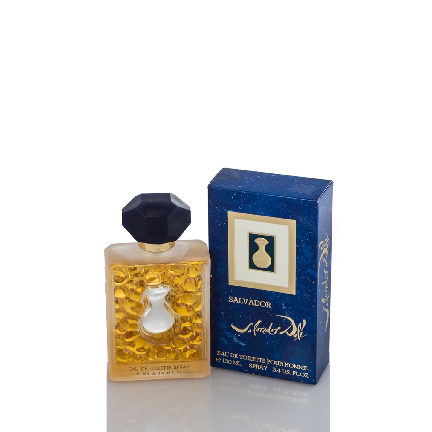 Salvador Salvador Dali Blue (1992 Vintage Bottle) For Man Eau De Toilette Perfume Boxed